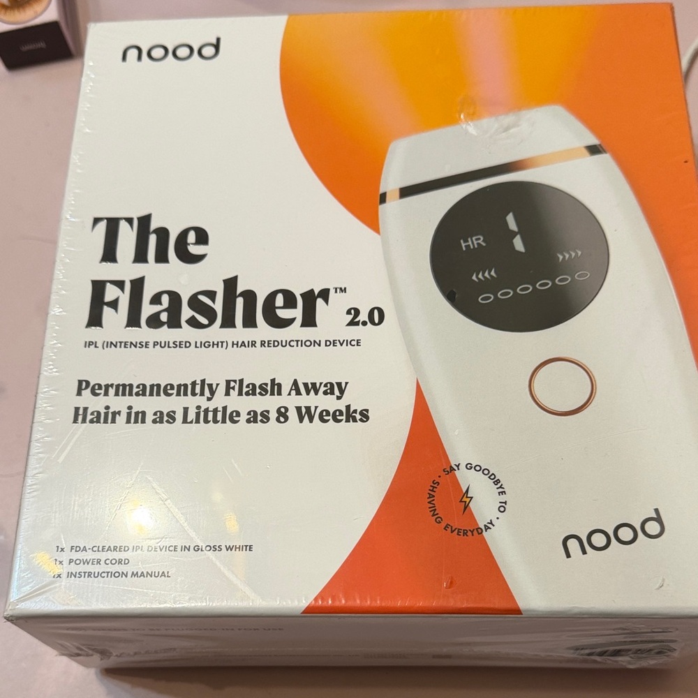 Nood The Flasher 2.0 IPL Hair Reduction Device - White